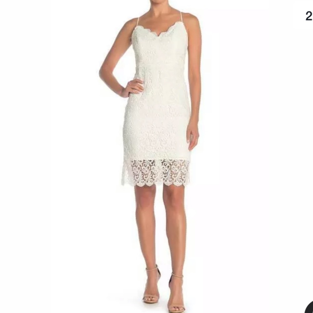 J.Crew Women's Guipure Lace Spagetti Dress